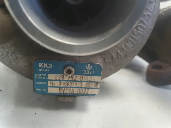VW Golf V 1.9 TDI TURBOSPRĘŻARKA turbo 038253014G