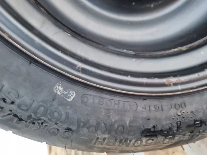 Ford C-Max Focus Mk2 II KOŁO DOJAZDOWE dojazdówka 125/85 R16 5x108 1S71MH