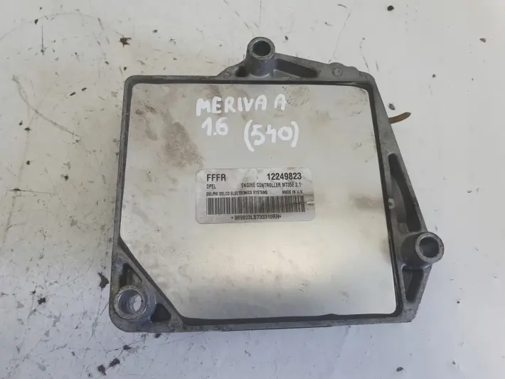 Opel Meriva A 1.6 16V STEROWNIK SILNIKA Komputer 12249823 FFFR