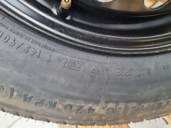 Nissan QASHQAI KOŁO DOJAZDOWE dojazdówka 145/90 R16 5x114,3 40300 JD077