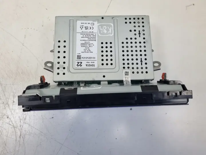 Toyota Yaris IV EKRAN NAWIGACJI Monitor wyświetlacz Radio CD 86140-YP051