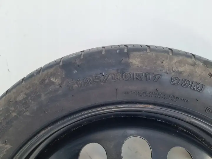 Volvo S80 V70 S60 I KOŁO DOJAZDOWE dojazdówka 125/80 R17 9209872