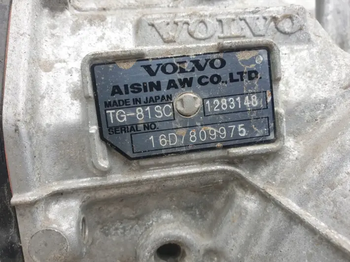 Volvo S80 II 2.0 D DIESEL AUTOMATYCZNA SKRZYNIA BIEGÓW 1283148 TG-81SC