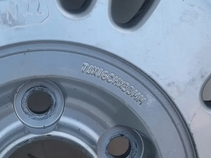 Jaguar Daimler XJ KOŁO ZAPASOWE Zapas felga 225/60 R16 5x120.65 CCC5971