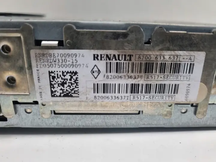 Renault Megane II RADIO CD Radioodtwarzacz 8200633637 8200633637A