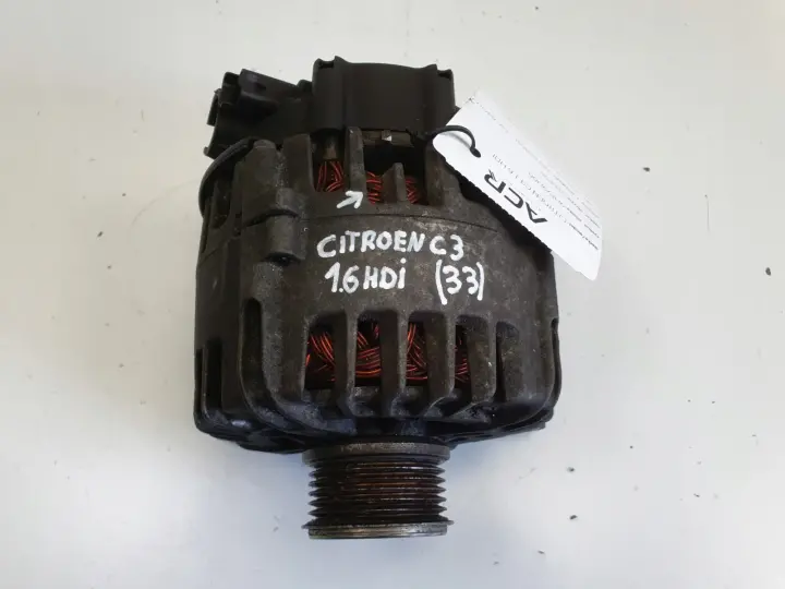 Citroen C3 II 1.6 HDi ALTERNATOR Valeo 9678048880 CL15