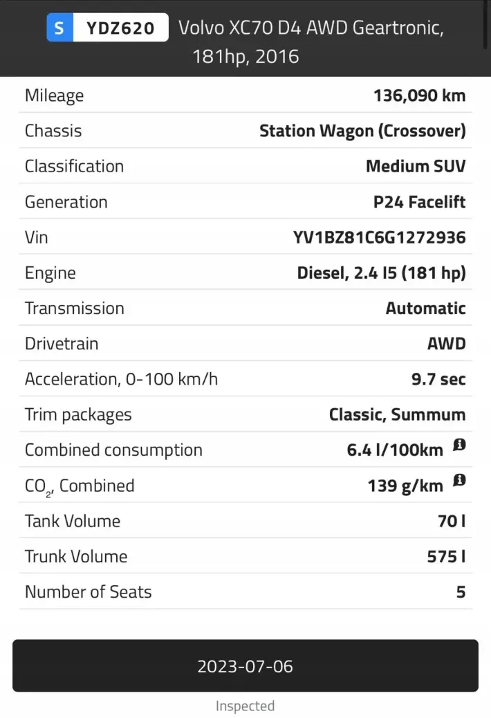 Volvo V70 III XC70 II 2.4 D4 AUTOMATYCZNA SKRZYNIA BIEGÓW 1285238 TF-80SD