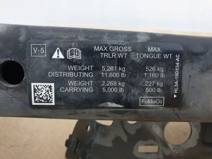 Ford F150 15-20r TYLNY ZDERZAK BELKA ZDERZAKA TYŁ