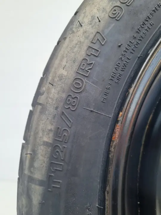 Volvo S80 V70 S60 I KOŁO DOJAZDOWE dojazdówka 125/80 R17 9209872