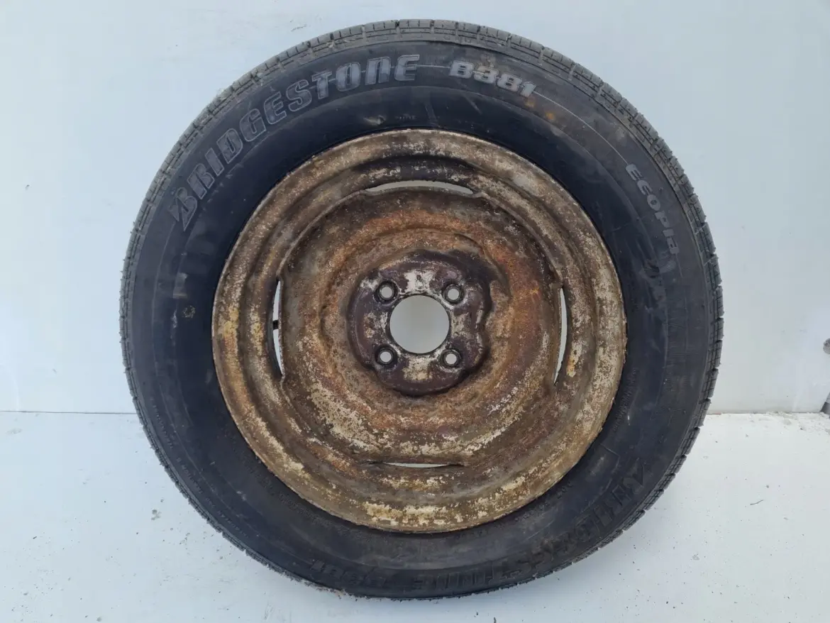 KOŁO ZAPASOWE Zapas felga 145/80 R14 4x105 Bridgestone Ecopia B381 2008