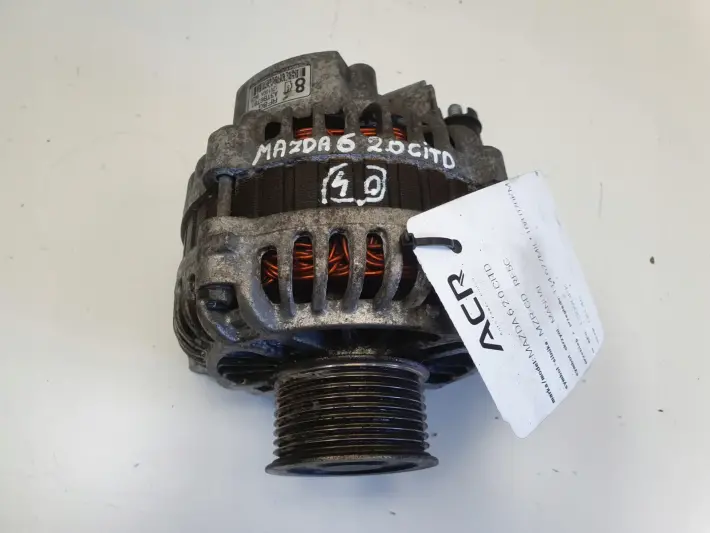 Mazda 6 II GH 2.0 CITD ALTERNATOR A3TB6781 100A