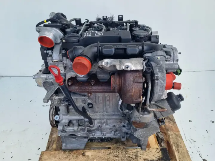 SILNIK KOMPLET Peugeot 206 1.6 HDI 109KM ładnie pali 9HZ