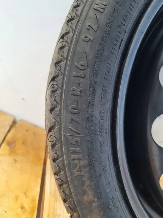 Opel Vectra C Astra H KOŁO DOJAZDOWE dojazdówka 115/70 R16 5x110 2160132