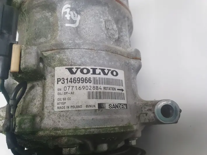 Volvo V40 II 1.5 T turbo SPRĘŻARKA KLIMATYZACJI P31469966