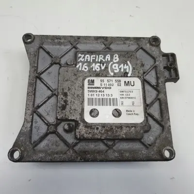 Opel Zafira B 1.6 16V STEROWNIK SILNIKA komputer 55571558 MU