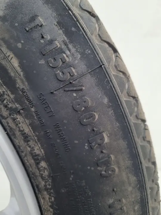 BMW X6 E71 KOŁO DOJAZDOWE dojazdówka 155/80 R19 5x120 6775450
