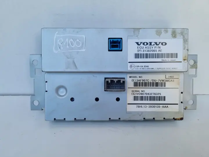 Volvo V60 I S60 II XC60 I EKRAN NAWIGACJI Wyświetlacz 31382065 31382065AE