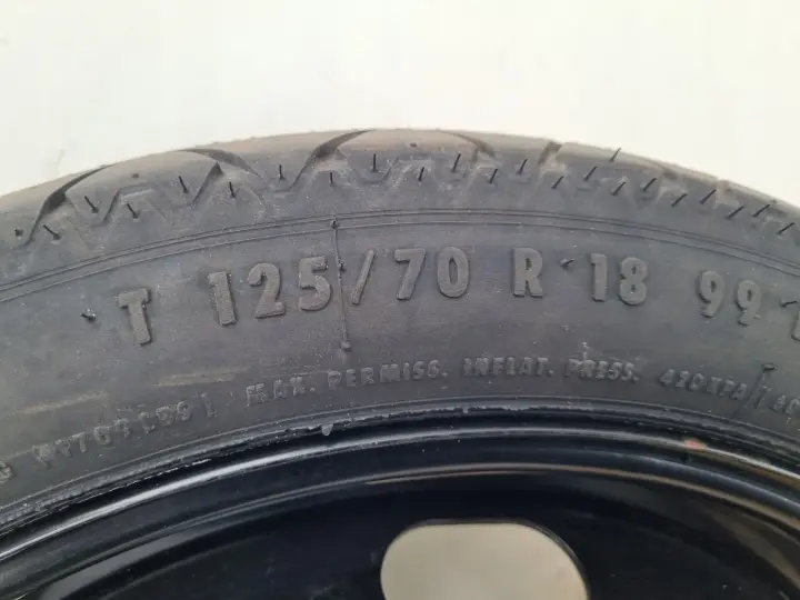 Audi Seat Vw Skoda KOŁO DOJAZDOWE dojazdówka 125/70 R18 1K0601027B