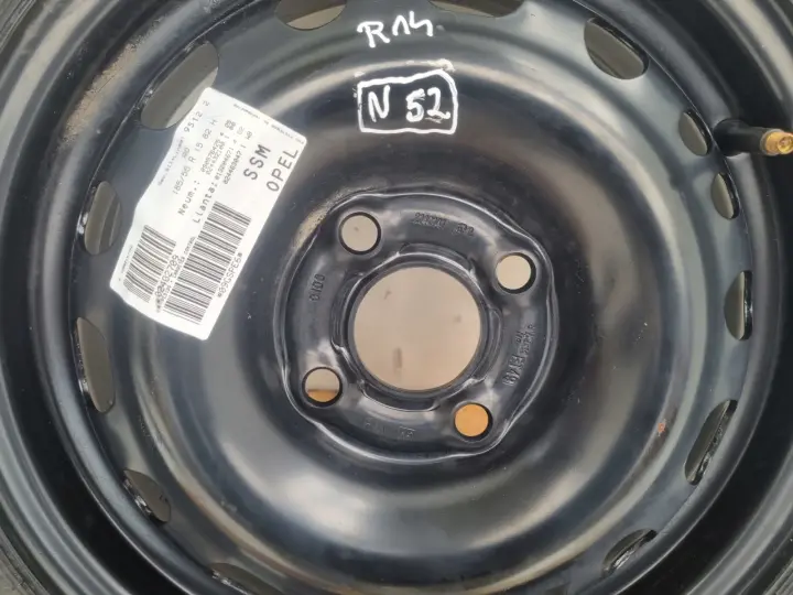 Opel Corsa C KOŁO ZAPASOWE Zapas felga 175/65 R14 4x100 ET49 2140141