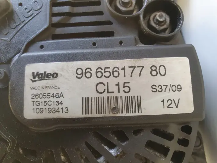 Peugeot Partner II 1.6 HDI ALTERNATOR valeo 9665617780
