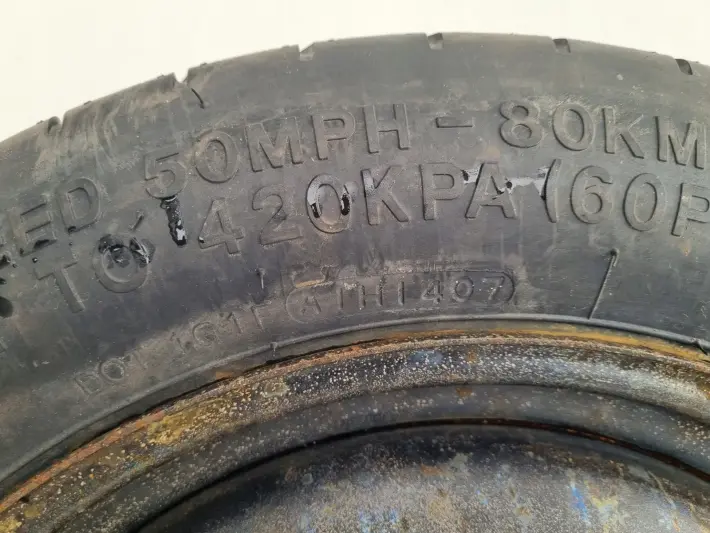 Ford C-Max Focus Mk2 II KOŁO DOJAZDOWE dojazdówka 125/85 R16 5x108 1S71MH