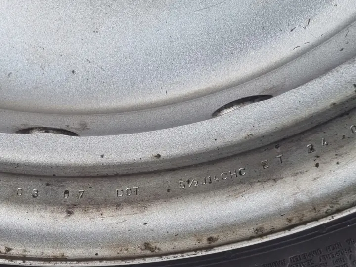 Partner I Berlingo I KOŁO ZAPASOWE Zapas felga 175/65 R14 4x108 ET24 2021R