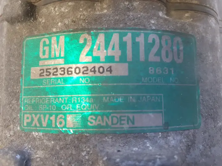 Saab 93 9-3 II 2.0 T SPRĘŻARKA KLIMATYZACJI pompa 24411280