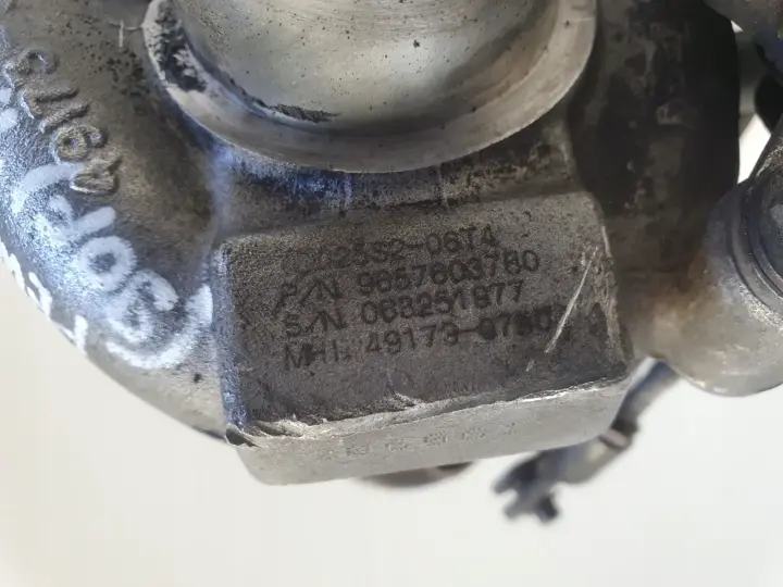 Peugeot 307 1.6 HDI TURBOSPRĘŻARKA turbo 9657603780