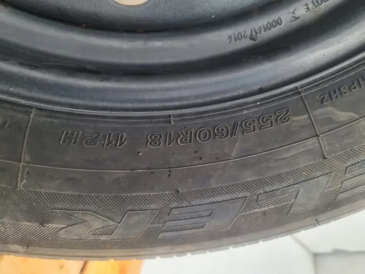 VW Amarok KOŁO ZAPASOWE Zapas felga 255/60 R18 5x120 ET45 2H0601027J