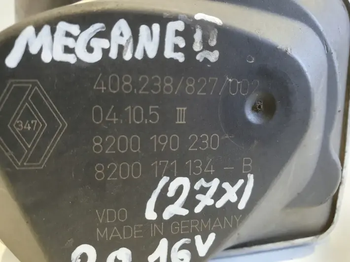 Renault Megane II 2.0 16V PRZEPUSTNICA 8200190230