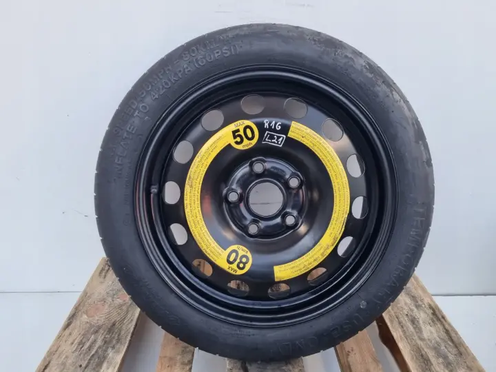 Audi Seat Vw Golf V KOŁO DOJAZDOWE dojazdówka 125/70 R16 1K0601027F 5x112