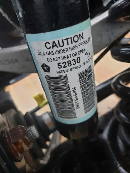 Dodge Challenger 3.6 V6 15- TYLNE ZAWIESZENIE TYŁ