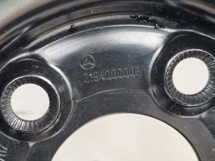 Mercedes W211 C219 KOŁO DOJAZDOWE dojazdówka 155/70 R17 5x112 2194000002