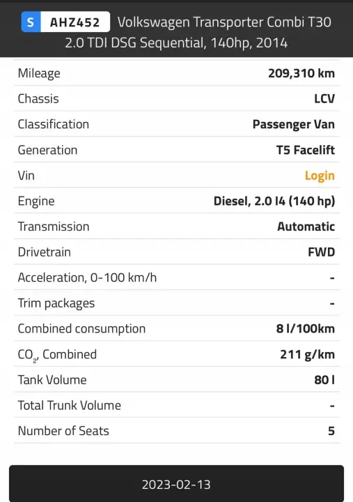 SILNIK VW Transporter T5 2.0 TDI 140KM udokumentowane 209tyś CCH CCHA