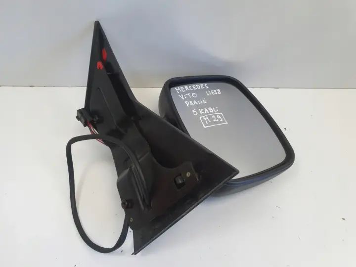 Mercedes Vito W638 96-03r LUSTERKO PRAWE PASAŻERA europa 5 pin pinów