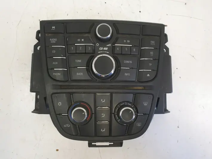 Opel Astra J PANEL KLIMATYZACJI RADIA OGRZEWANIA 13337218