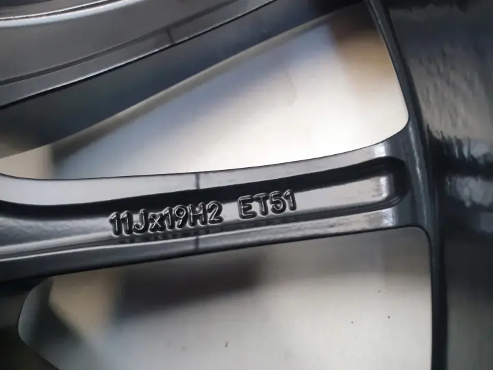 Porsche 911 997 FELGI ALUMINIOWE ALUFELGI KOMPLET FELG 19 R19 99736215604