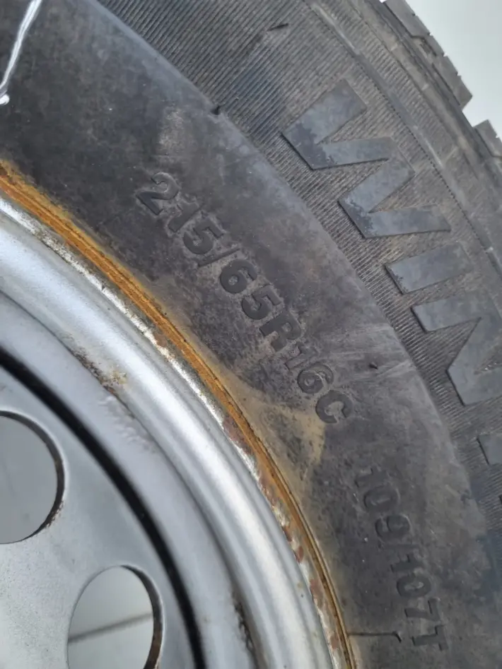 Transit Custom KOŁO ZAPASOWE Zapas felga 215/65 R16C 5x160 KK21-1015-CA