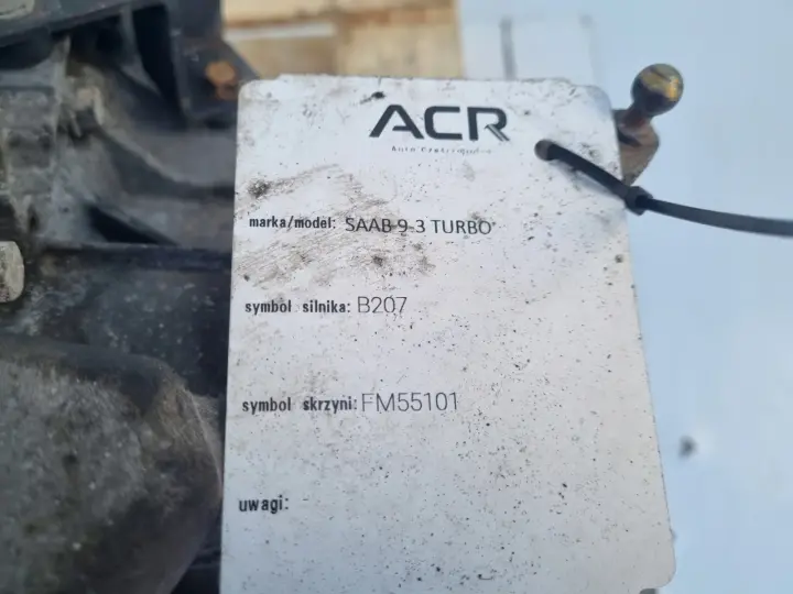 Saab 9-3 93 II 2.0 T turbo SKRZYNIA BIEGÓW manualna FM55101 MANUAL