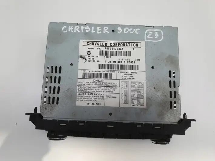 Chrysler 300C RADIO CD Radioodtwarzacz P05064363AA