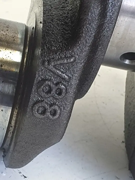 Ford Fiesta VII MK7 1.4 TDCI WAŁ KORBOWY KVJA