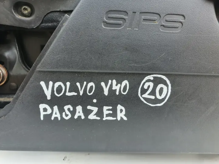 Volvo S40 V40 PRZEDNI FOTEL PRAWY PRZÓD PASAŻERA