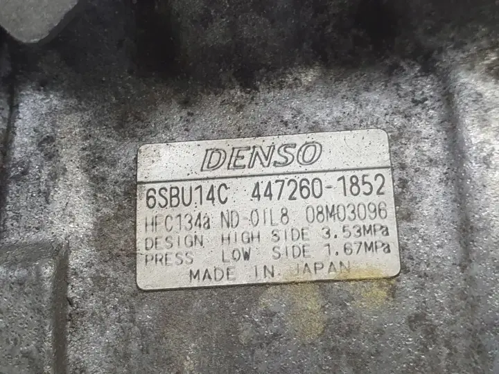 BMW E87 E90 E91 2.0 D N47 SPRĘŻARKA KLIMATYZACJI 447260-1852