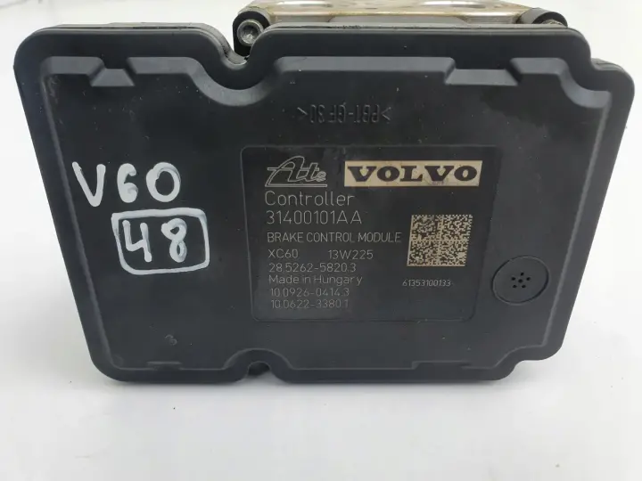 Volvo V60 S60 II POMPA ABS Sterownik 31400101AA