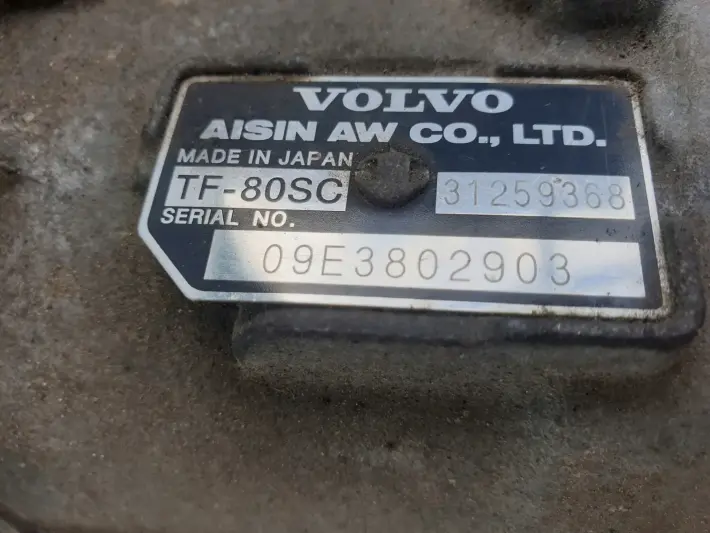 Volvo V70 III 2.4 D5 AUTOMATYCZNA SKRZYNIA BIEGÓW automat 31259368 TF-80SC
