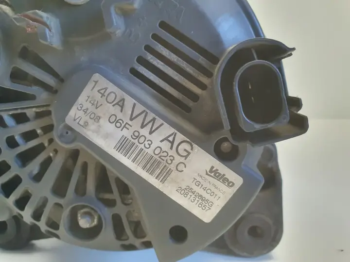 Skoda Fabia II 1.6 TDI ALTERNATOR Valeo 06F903023C 140A