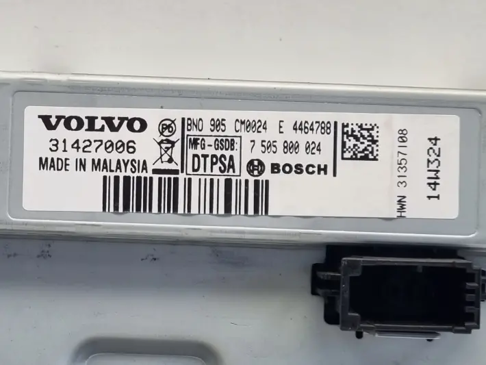 Volvo V40 II EKRAN NAWIGACJI Wyświetlacz monitor 31427006 7505800024