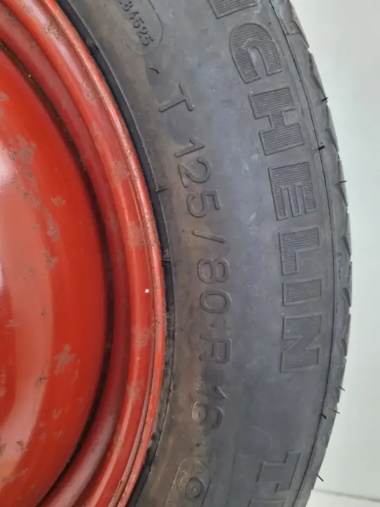 Fiat lancia Alfa Romeo KOŁO DOJAZDOWE dojazdówka 125/80 R16 4X98 ET26