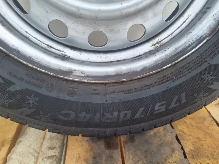 Nissan NV200 KOŁO ZAPASOWE Zapas felga 175/70 R14C 4x114.3 J14X5.5JJ 2024R