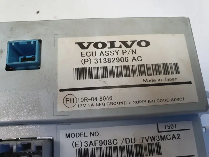 Volvo V40 II EKRAN NAWIGACJI Wyświetlacz monitor 31382906AC